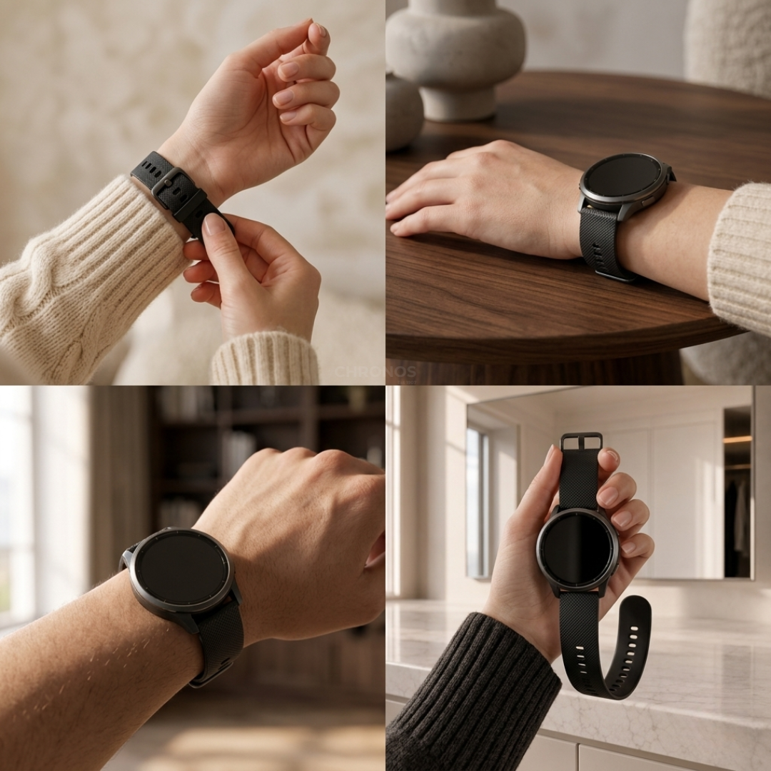 Coros Watch Band - Replacement Silicone - Watch Band