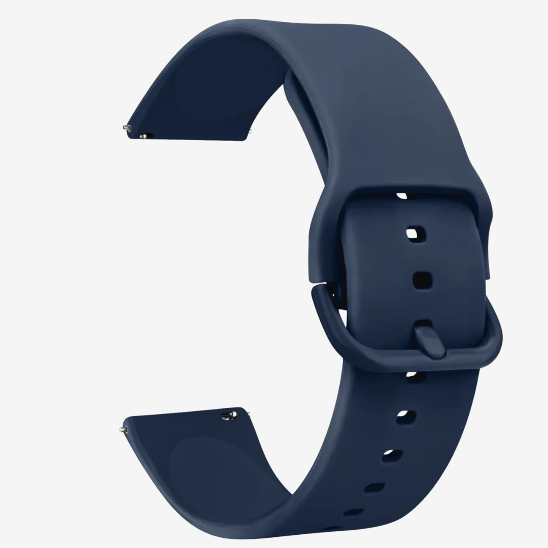Coros Watch Band - Replacement Silicone - Dark Blue - Watch Band