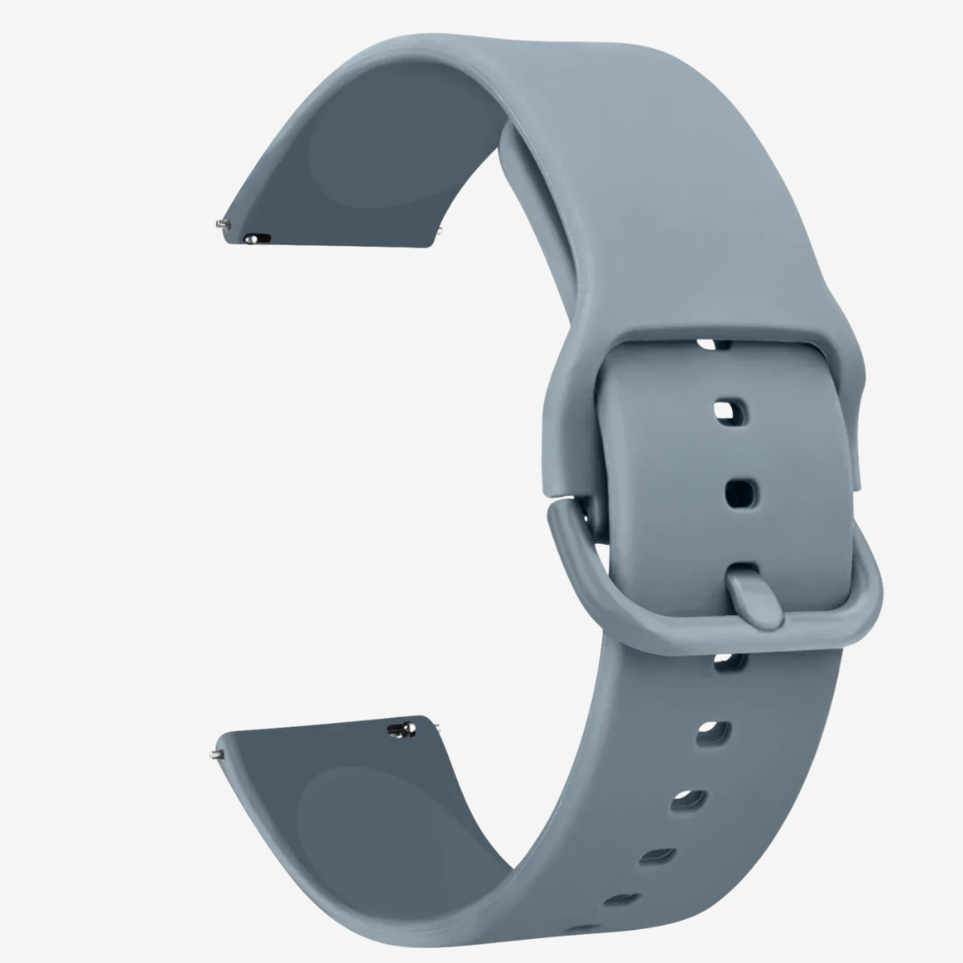 Coros Watch Band - Replacement Silicone - Grey - Watch Band