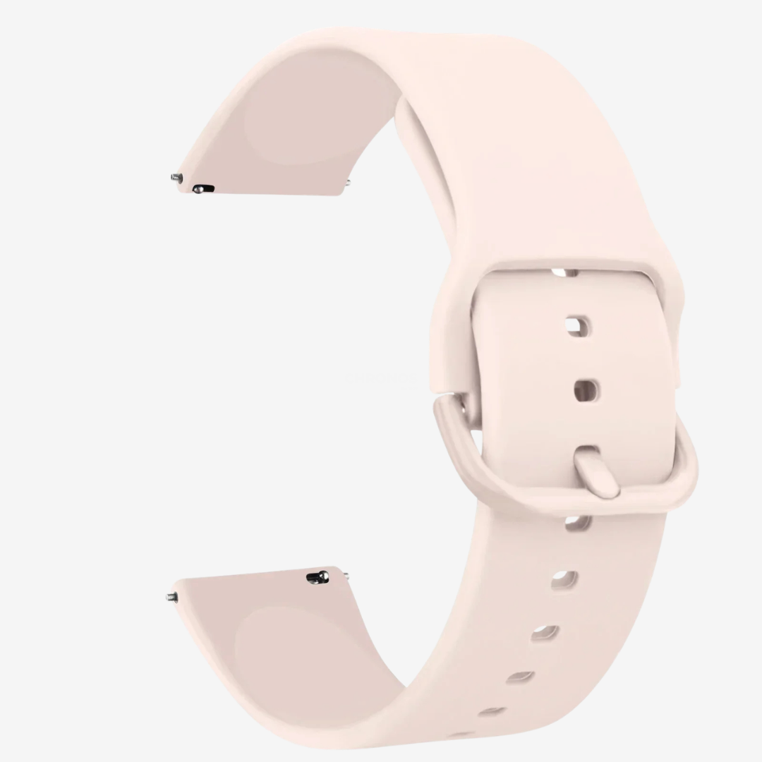 Coros Watch Band - Replacement Silicone - Light Pink - Watch Band