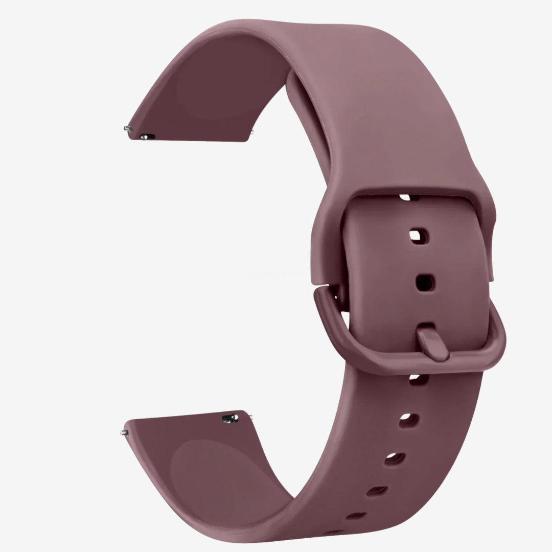 Coros Watch Band - Replacement Silicone - Old Rose - Watch Band
