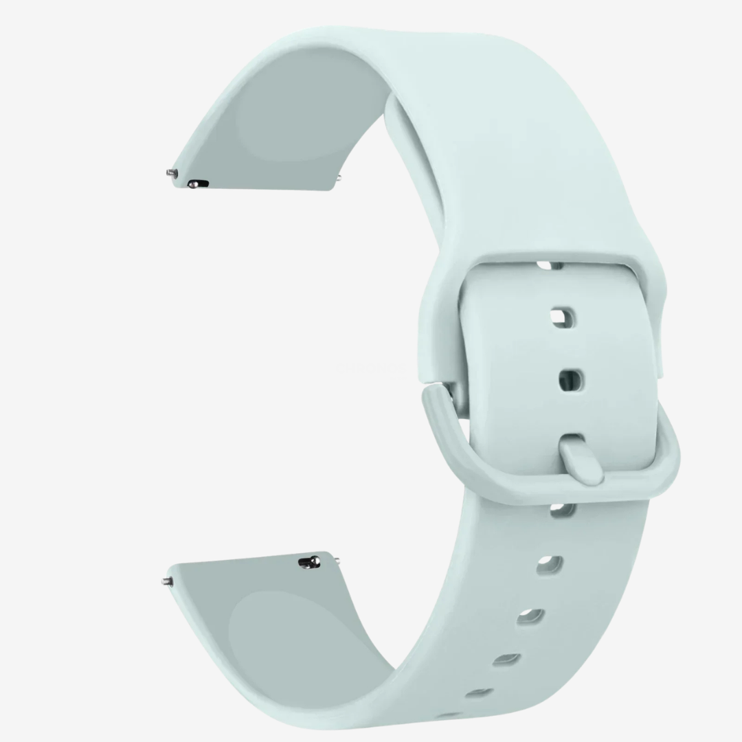 Coros Watch Band - Replacement Silicone - Pale Blue - Watch Band