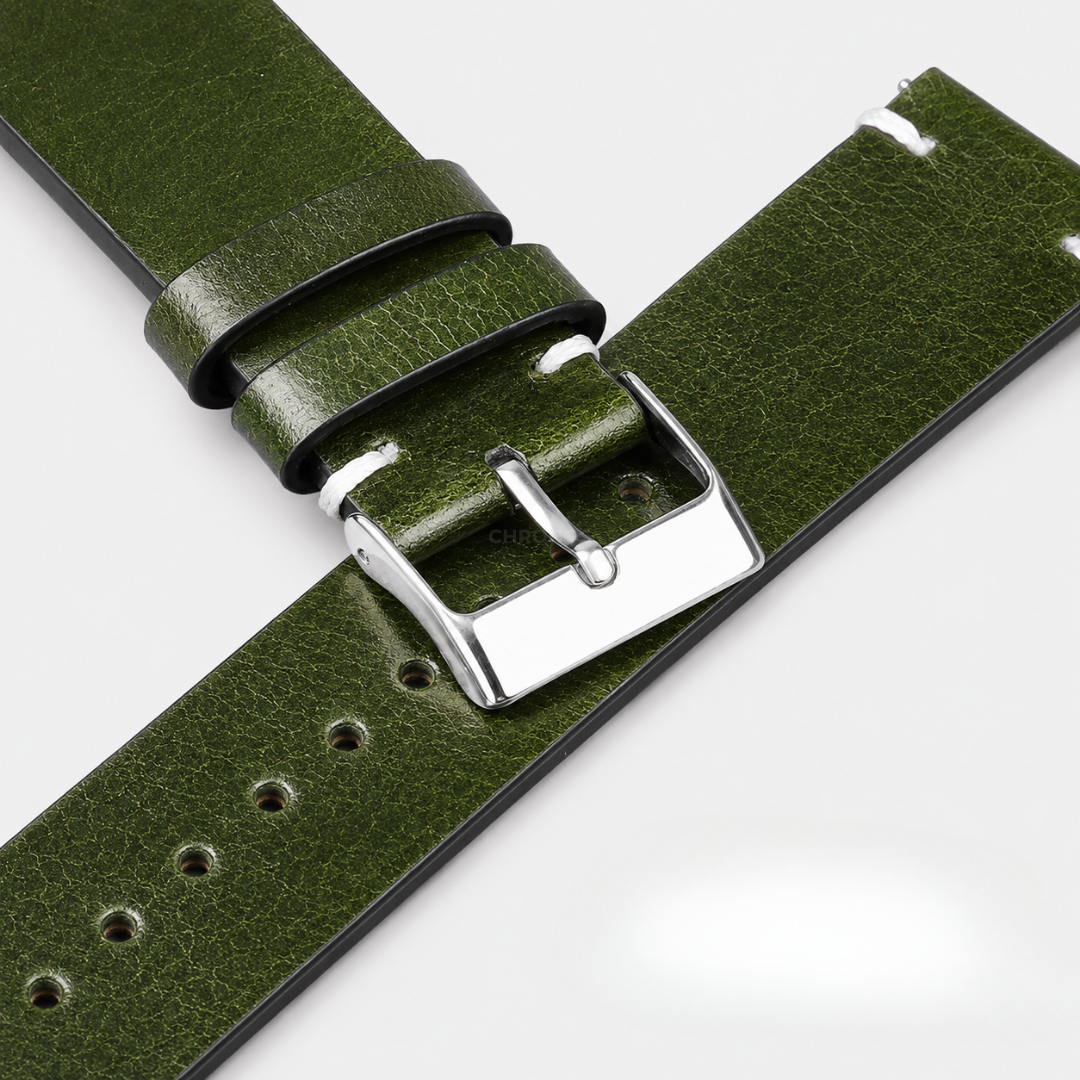 Coros Watch Band - Retro Oil Wax Leather - Watch Band