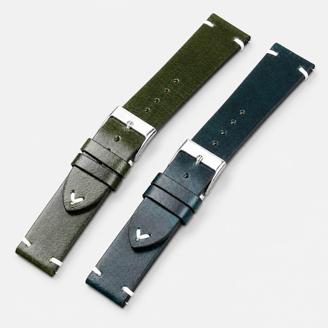 Coros Watch Band - Retro Oil Wax Leather - Watch Band
