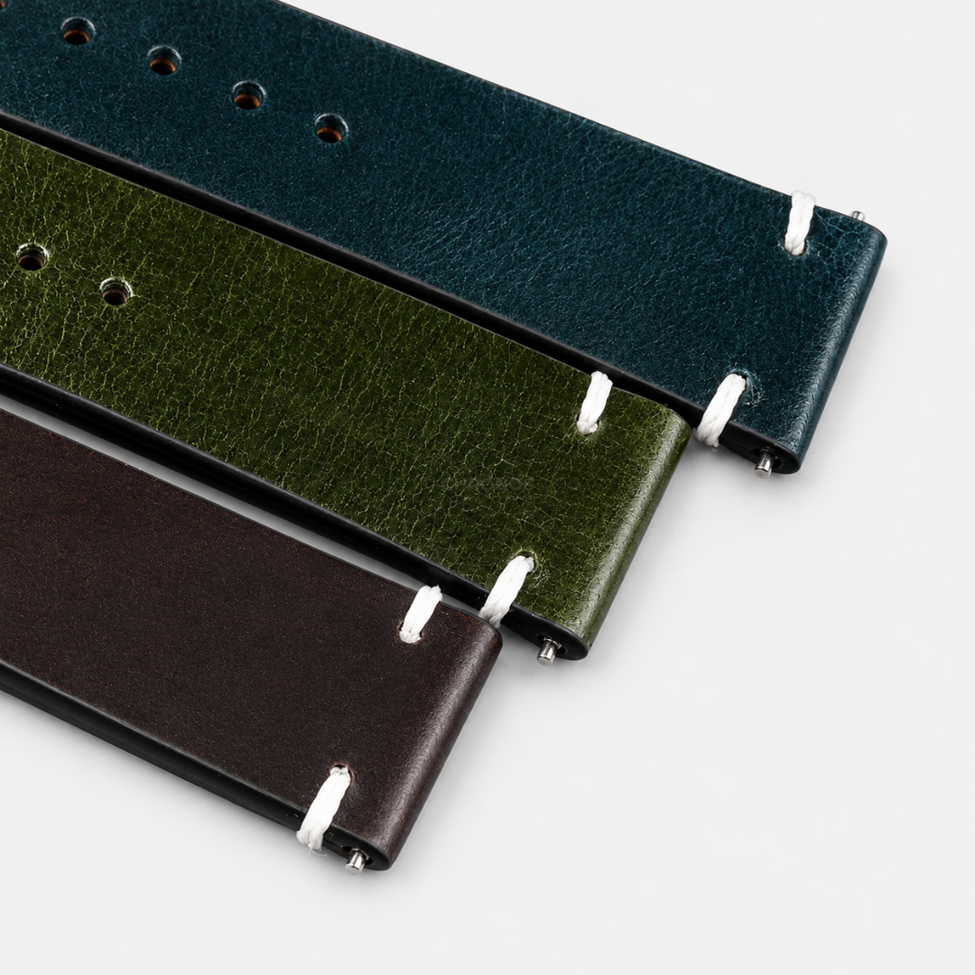 Coros Watch Band - Retro Oil Wax Leather - Watch Band