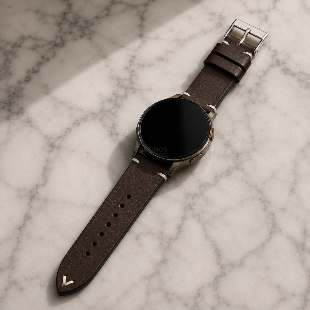Coros Watch Band - Retro Oil Wax Leather - Watch Band