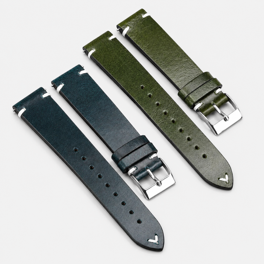 Coros Watch Band - Retro Oil Wax Leather - Watch Band
