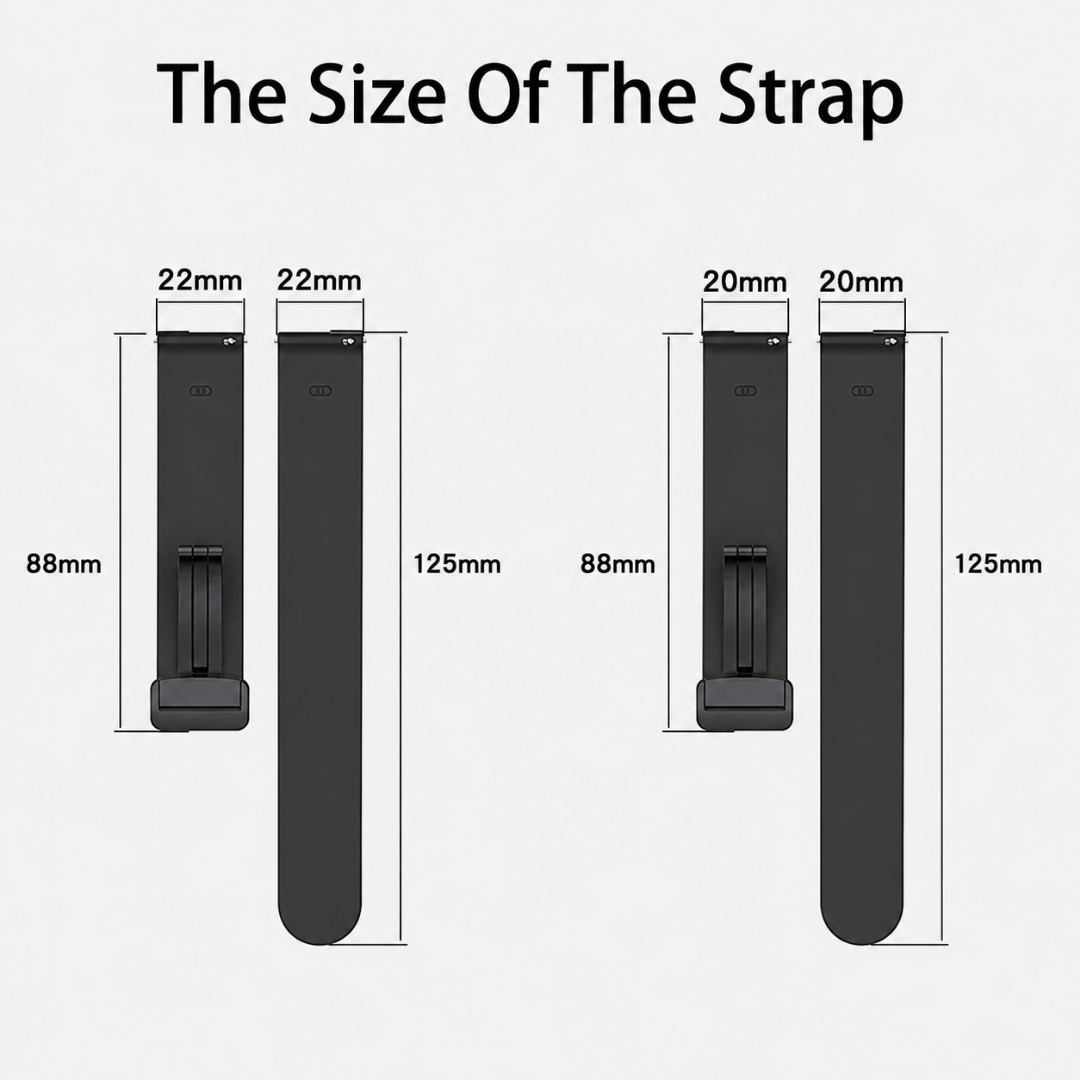 Coros Watch Band - Silicone 2-Pack - Watch Band