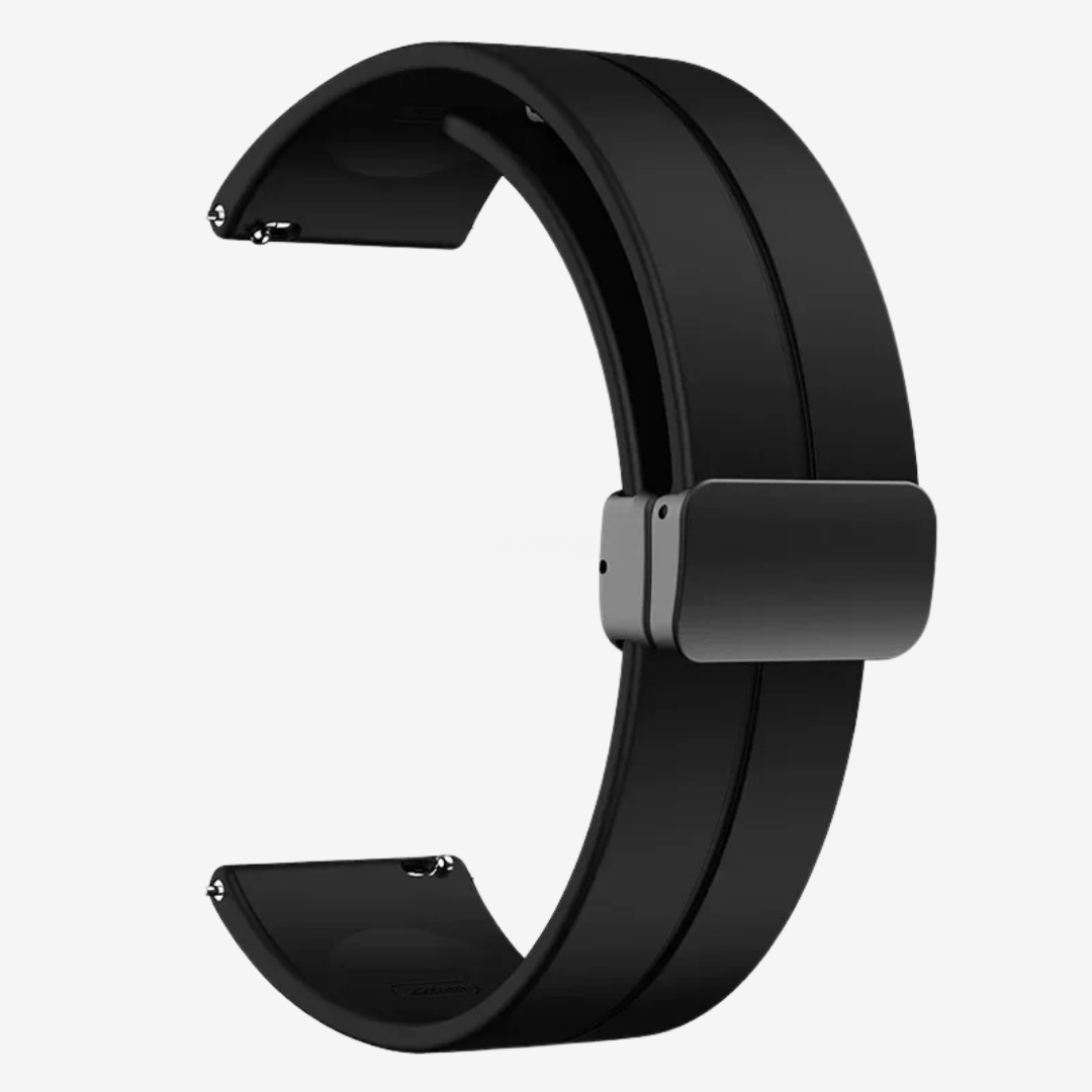 Coros Watch Band - Silicone 2-Pack - Black - Watch Band