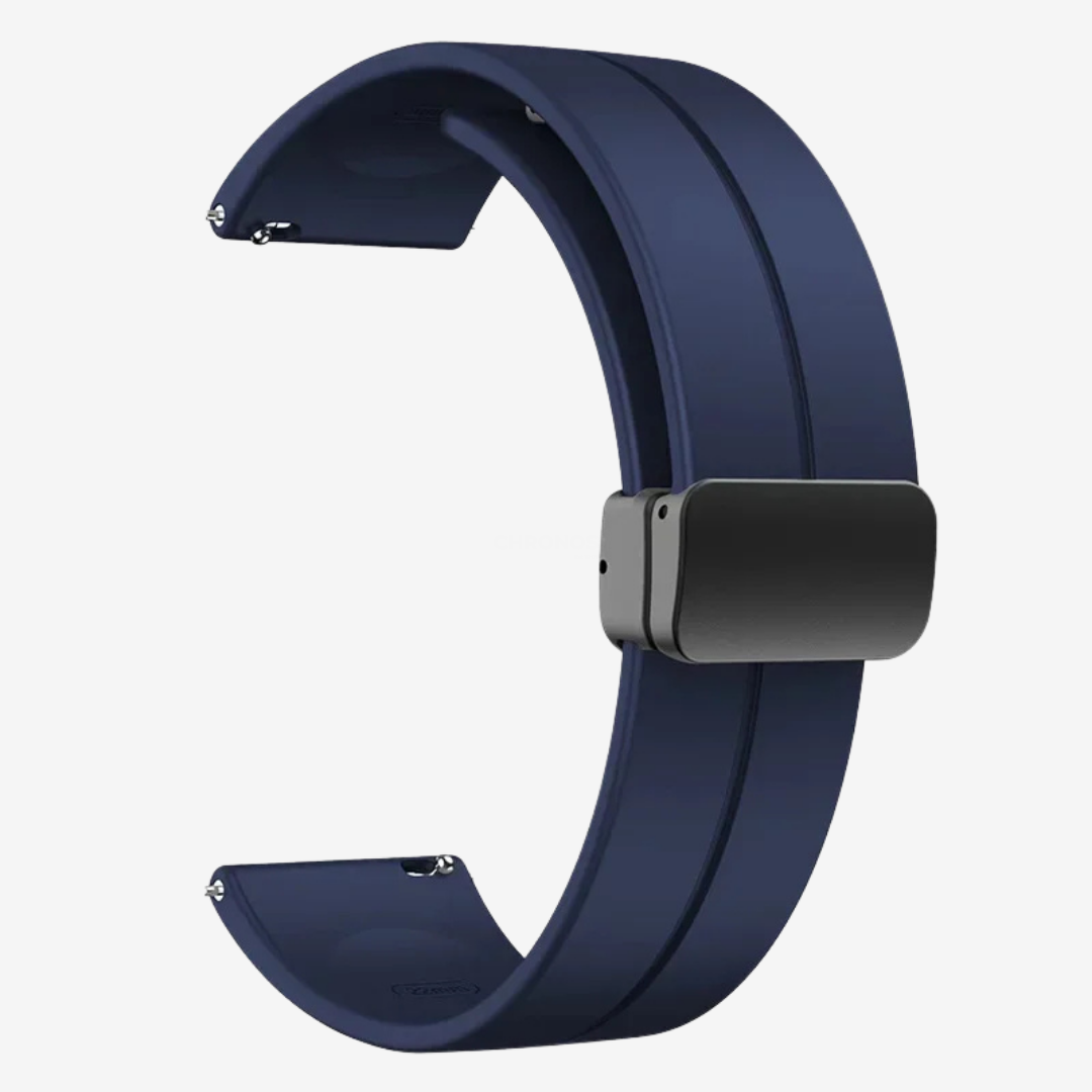 Coros Watch Band - Silicone 2-Pack - Navy Blue - Watch Band