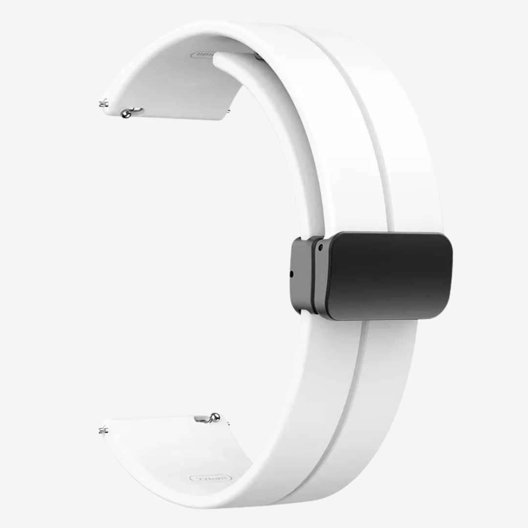 Coros Watch Band - Silicone 2-Pack - White - Watch Band