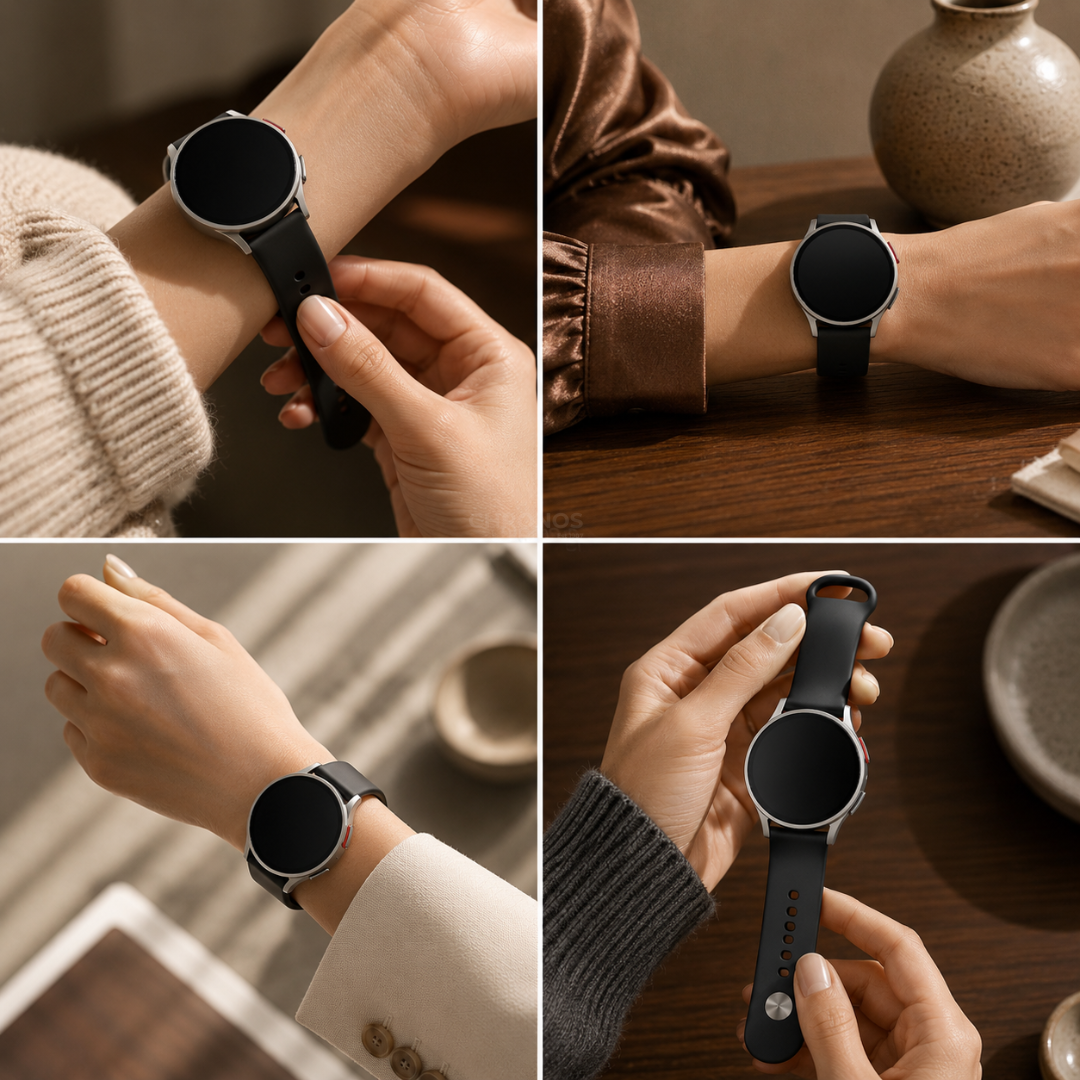 Coros Watch Band - Silicone Watch Band Replacement Strap - Watch Band