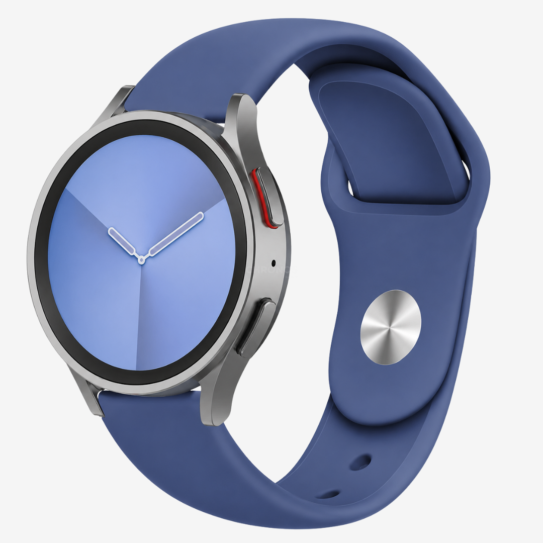 Coros Watch Band - Silicone Watch Band Replacement Strap - Blue - Watch Band