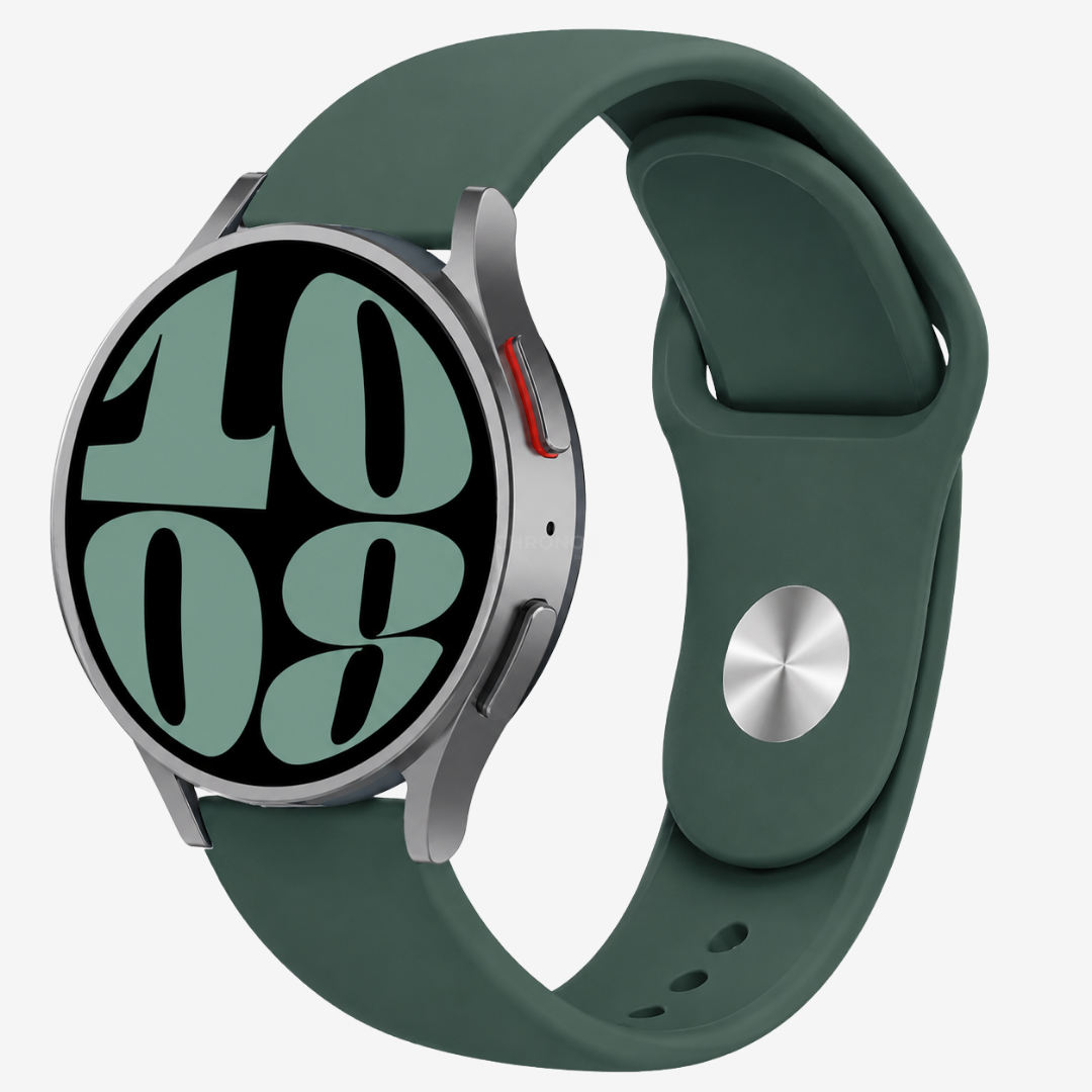 Coros Watch Band - Silicone Watch Band Replacement Strap - Pine Green - Watch Band