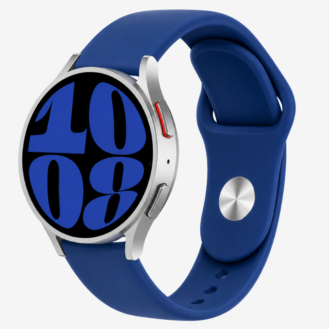 Coros Watch Band - Silicone Watch Band Replacement Strap - Royal Blue - Watch Band