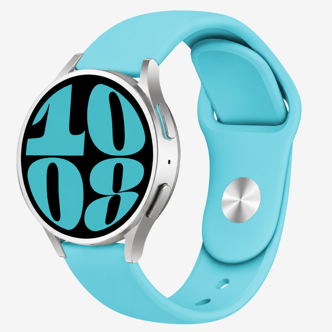 Coros Watch Band - Silicone Watch Band Replacement Strap - Sky Blue - Watch Band