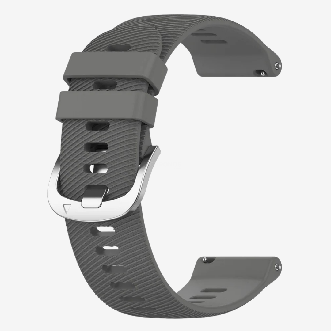 Coros Watch Band - Silicone Sport - Dark Grey - Watch Band
