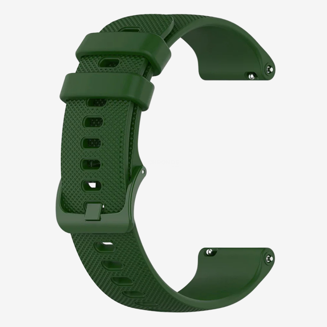 Coros Watch Band - Silicone Sport - Green - Watch Band