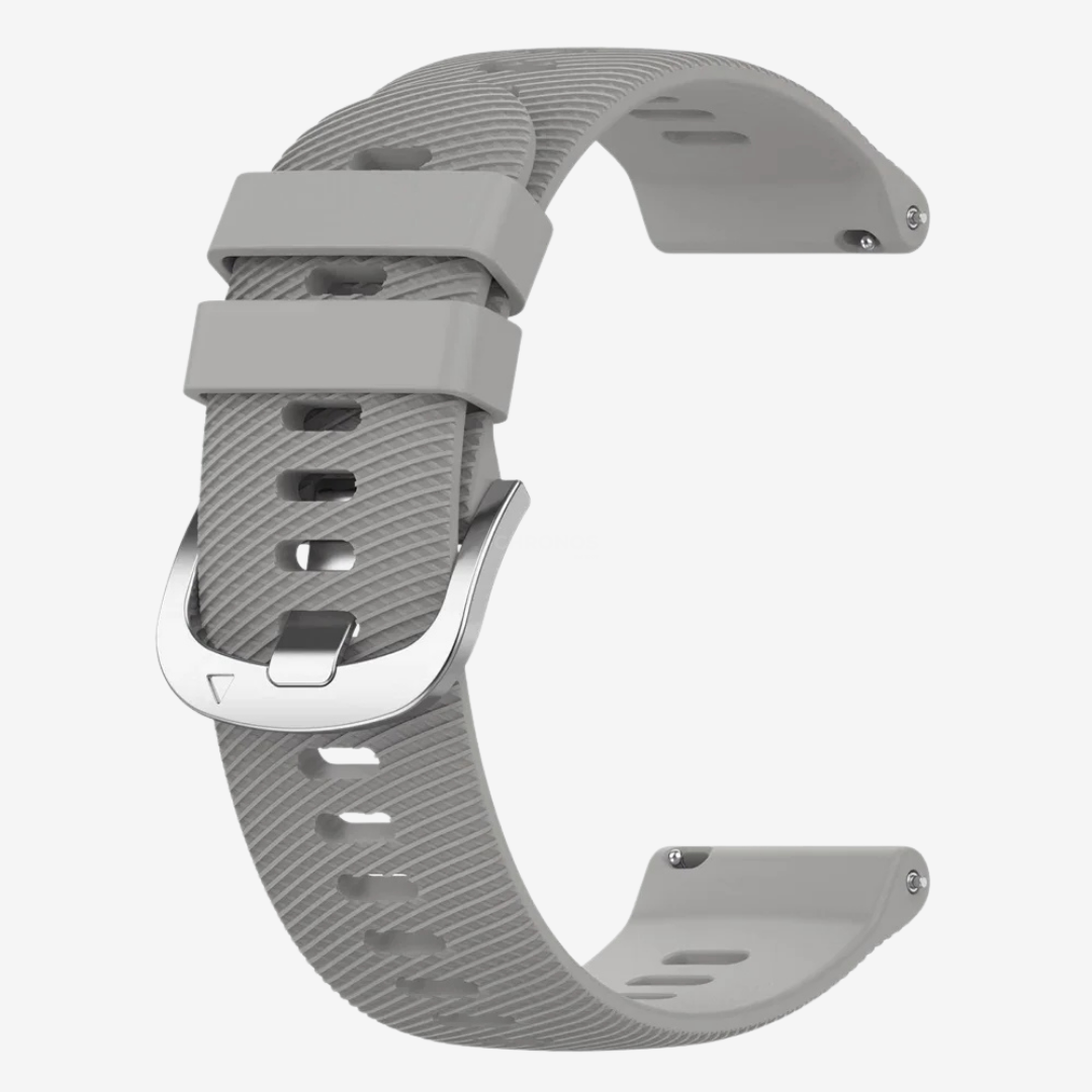 Coros Watch Band - Silicone Sport - Grey - Watch Band
