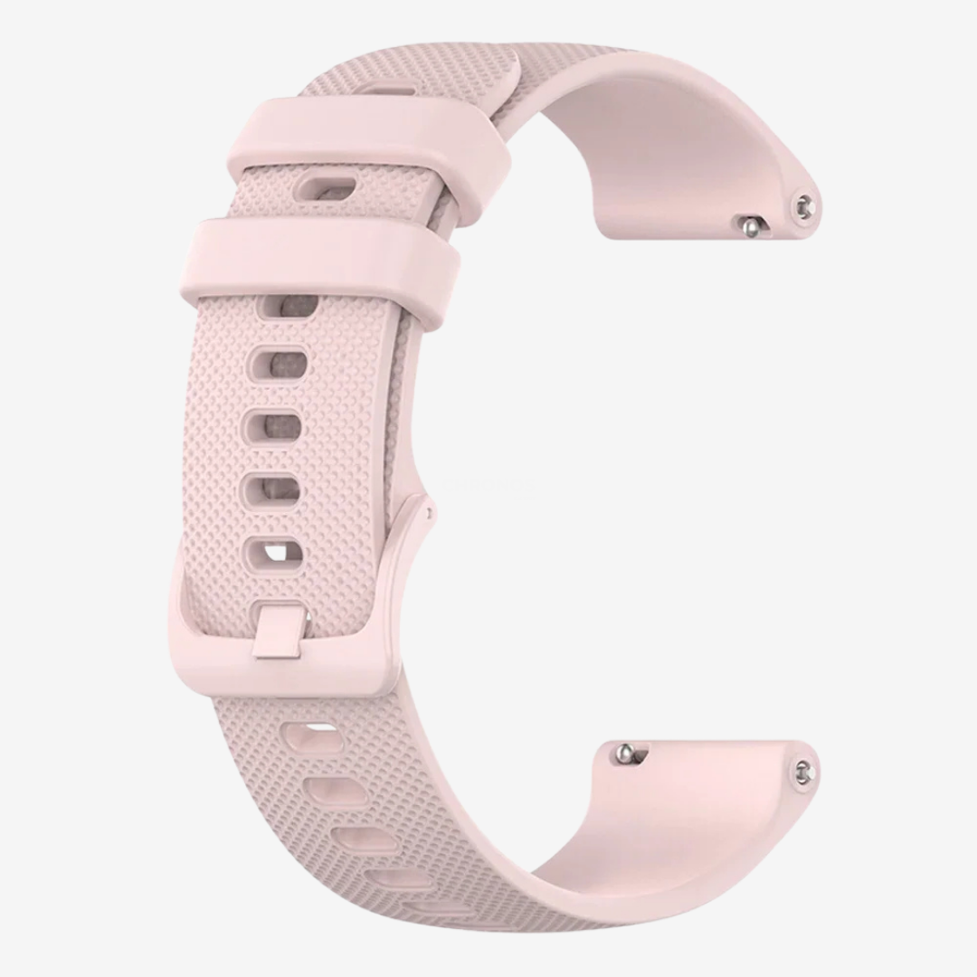 Coros Watch Band - Silicone Sport - Light Pink - Watch Band