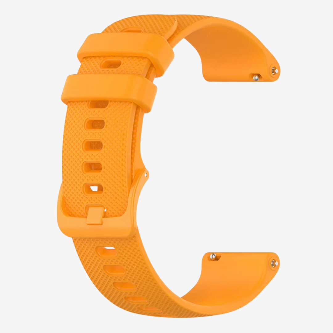 Coros Watch Band - Silicone Sport - Orange 1 - Watch Band