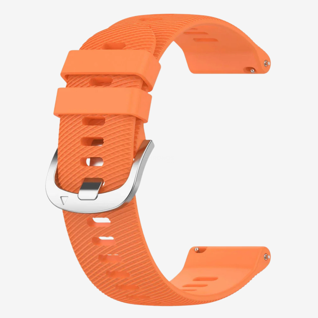 Coros Watch Band - Silicone Sport - Orange - Watch Band