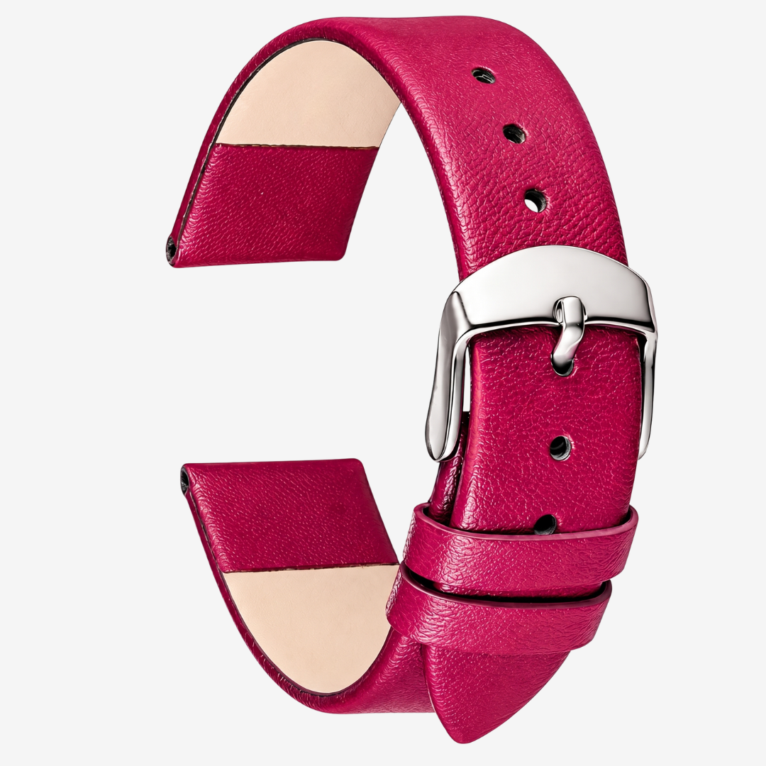 Coros Watch Band - Soft Leather - Purple - Watch Band