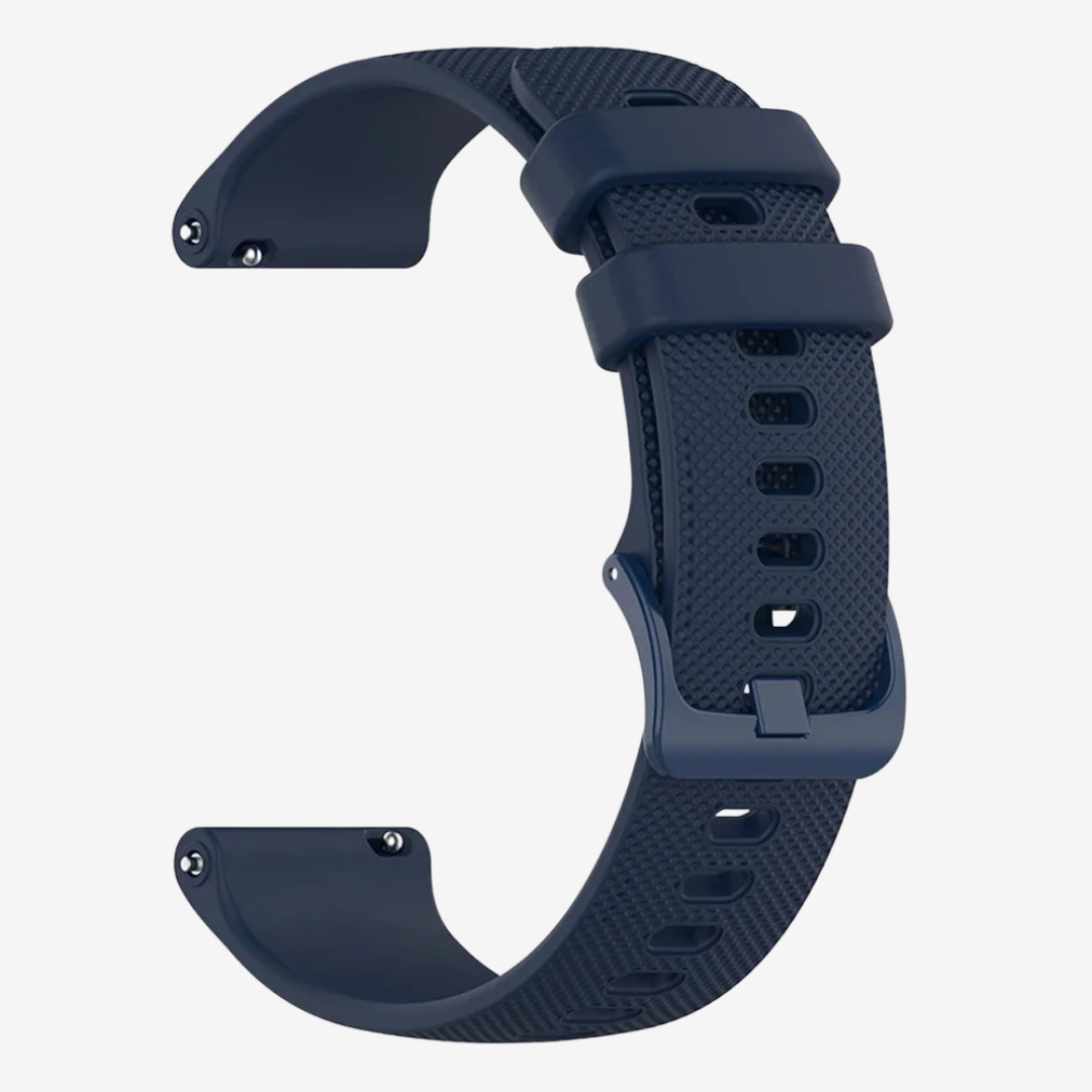 Coros Watch Band - Sport Silicone - Navy Blue 1 - Watch Band