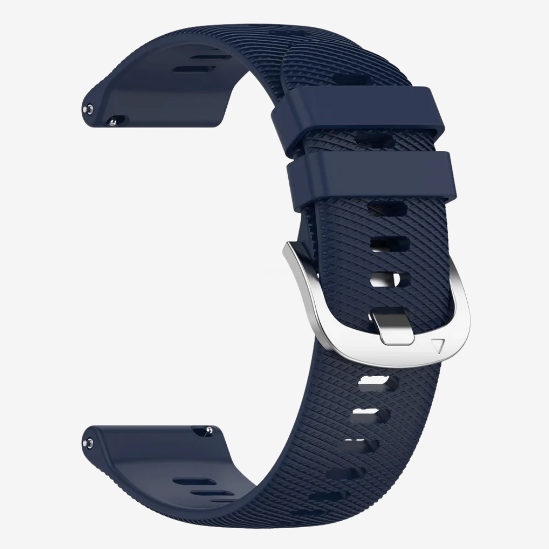 Coros Watch Band - Sport Silicone - Navy Blue - Watch Band