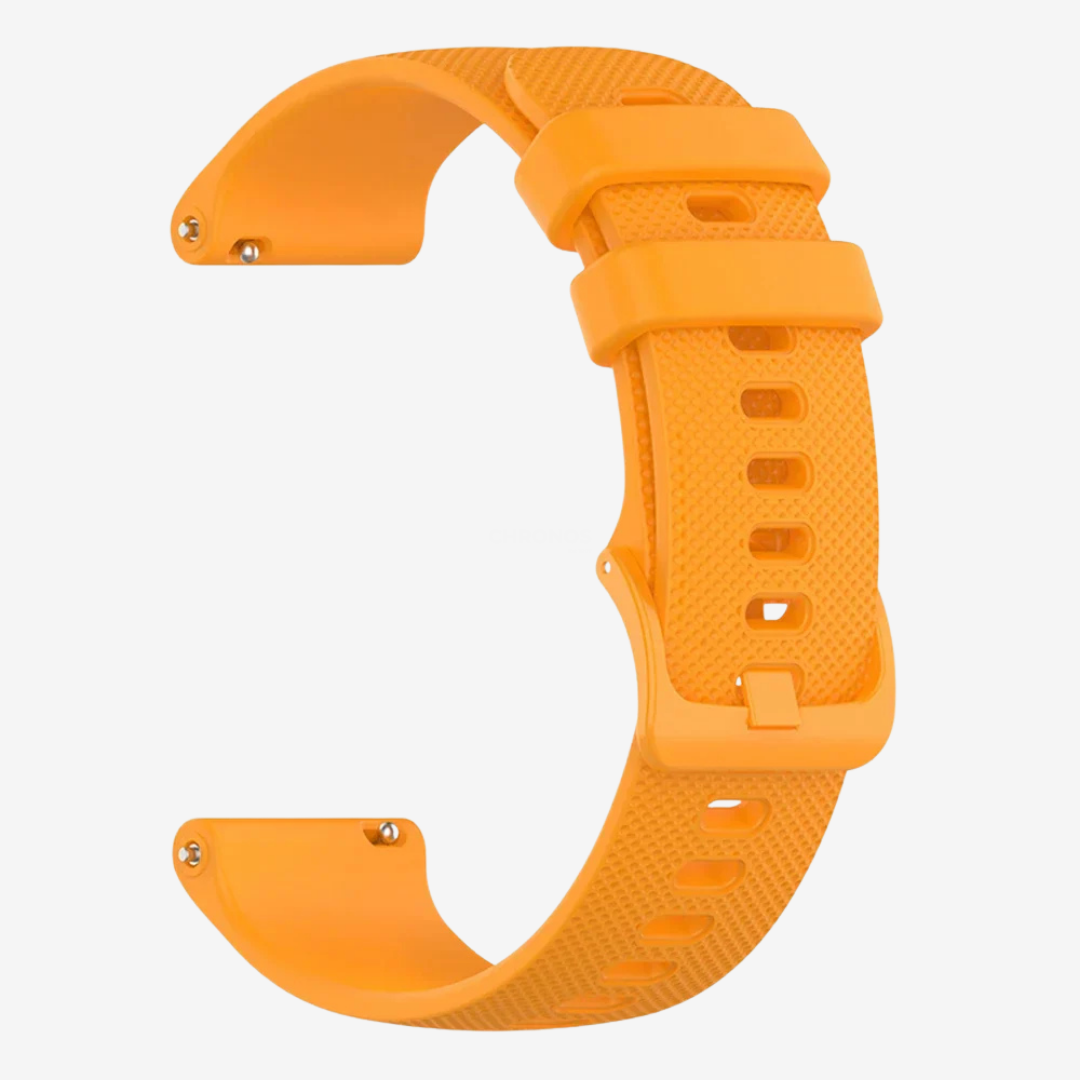 Coros Watch Band - Sport Silicone - Orange 1 - Watch Band