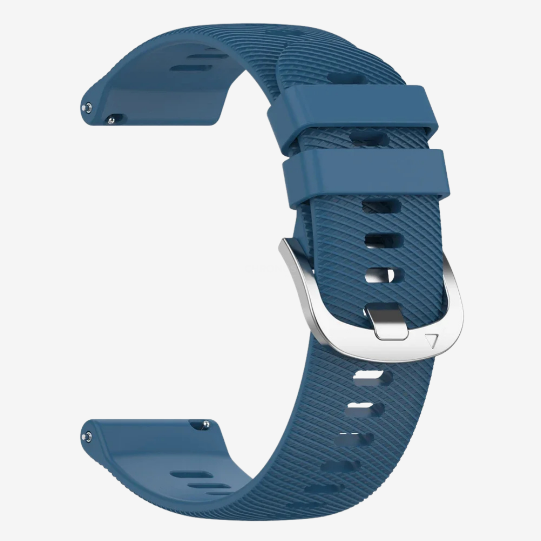 Coros Watch Band - Sport Silicone - Teal Blue - Watch Band