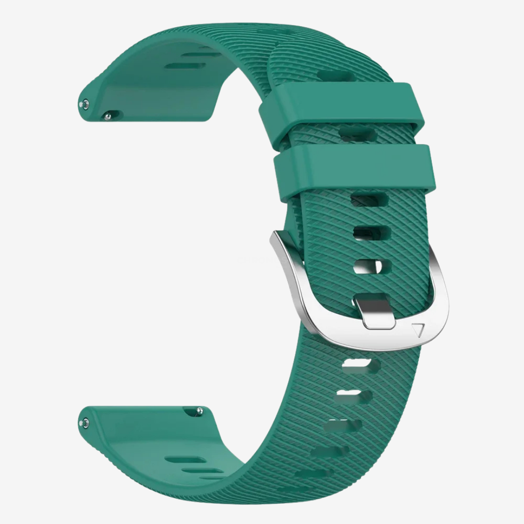 Coros Watch Band - Sport Silicone - Teal Green - Watch Band