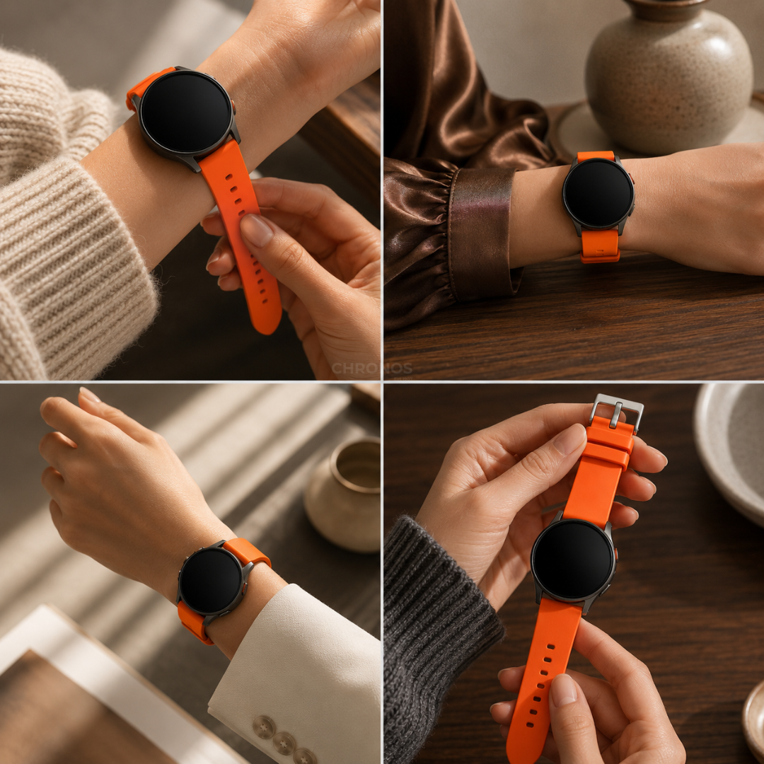 Coros Watch Band - Universal Silicone - Watch Band