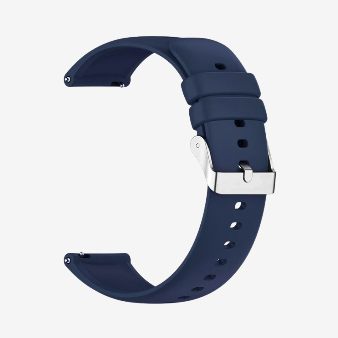 Coros Watch Band - Universal Silicone - Blue - Watch Band