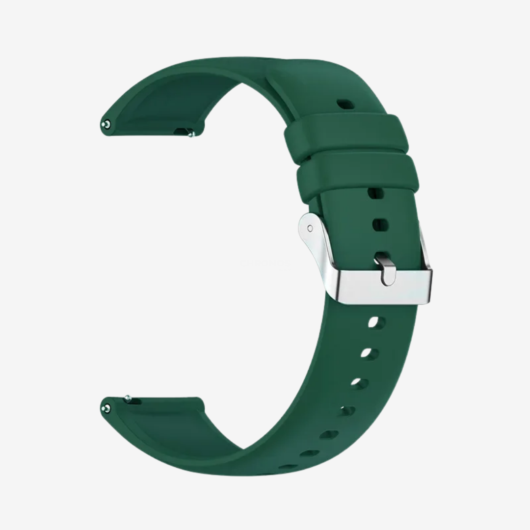 Coros Watch Band - Universal Silicone - Green - Watch Band
