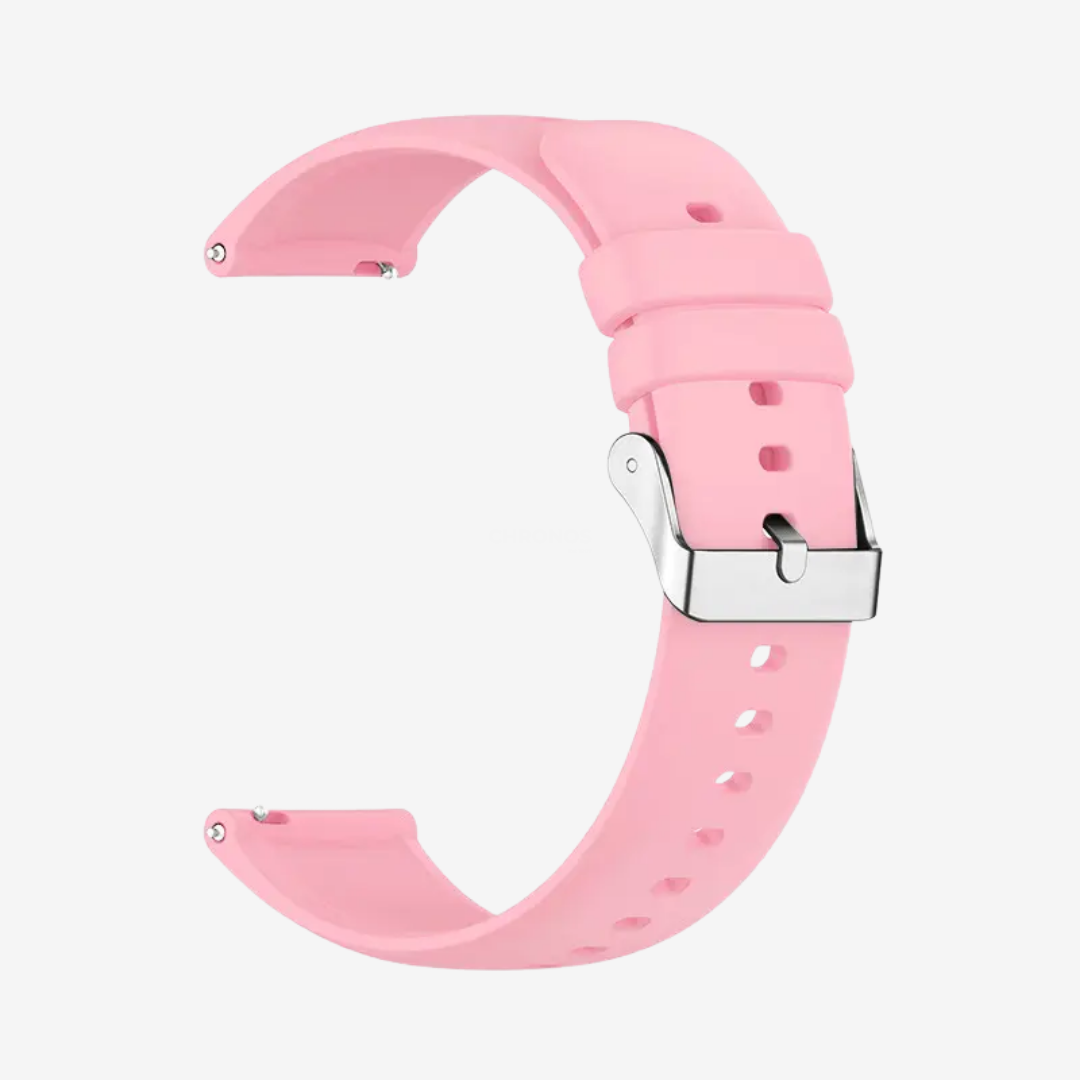 Coros Watch Band - Universal Silicone - Pink - Watch Band