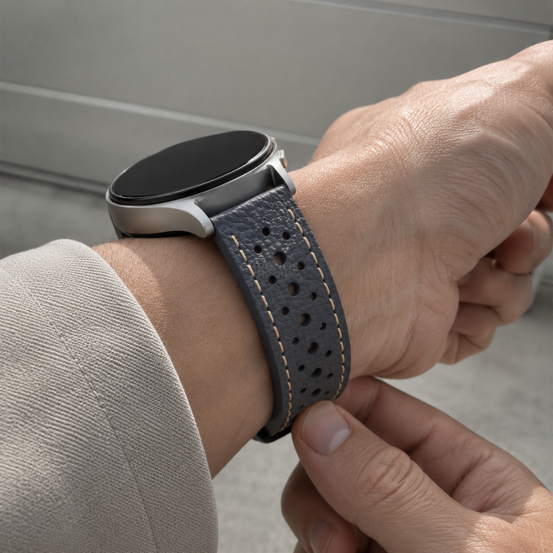 Coros Watch Band - Zephyr Leather Strap - Watch Band