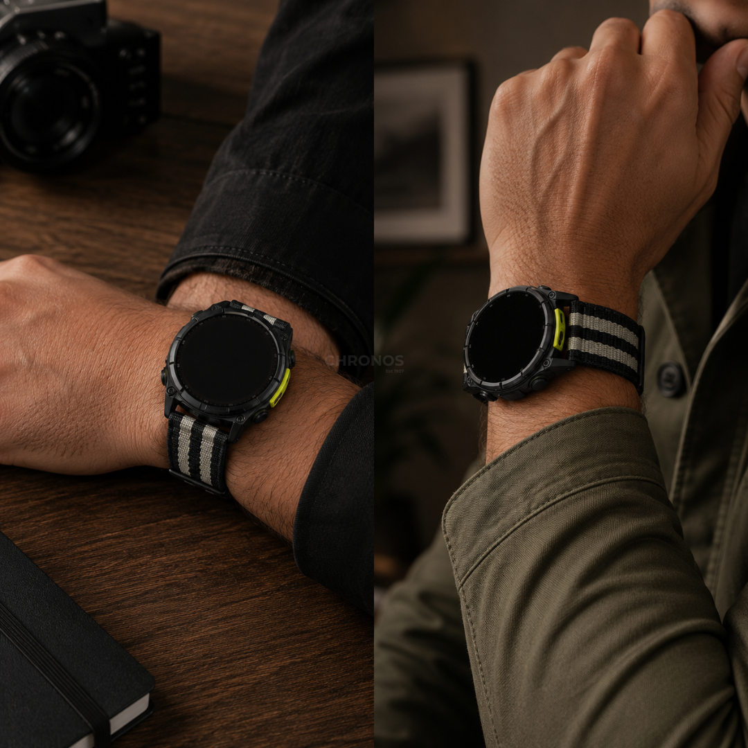 Garmin QuickFit Canvas Nylon Outdoor Band - Watch Band