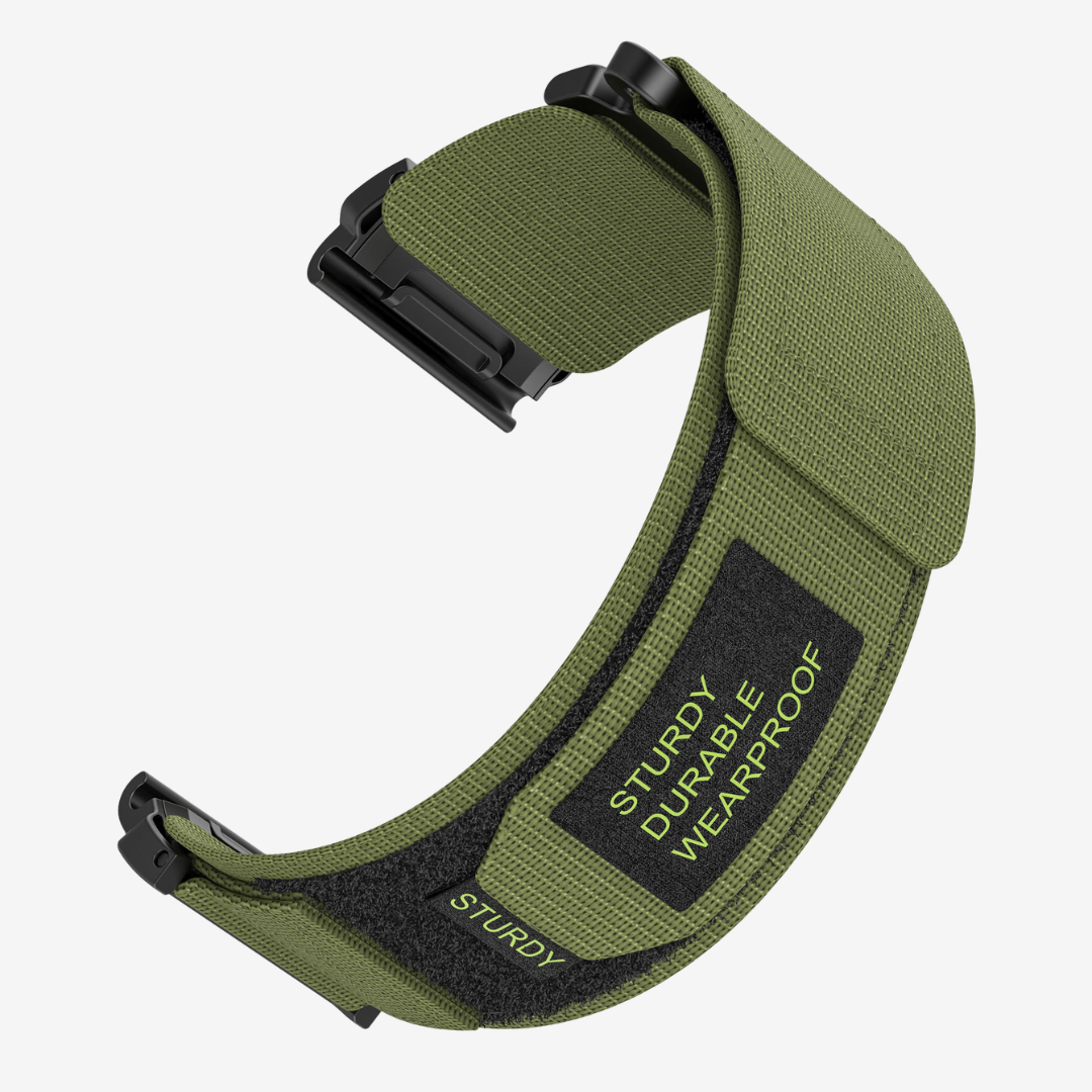 Garmin QuickFit Nylon Canvas Loop Velcro Band - Watch Band