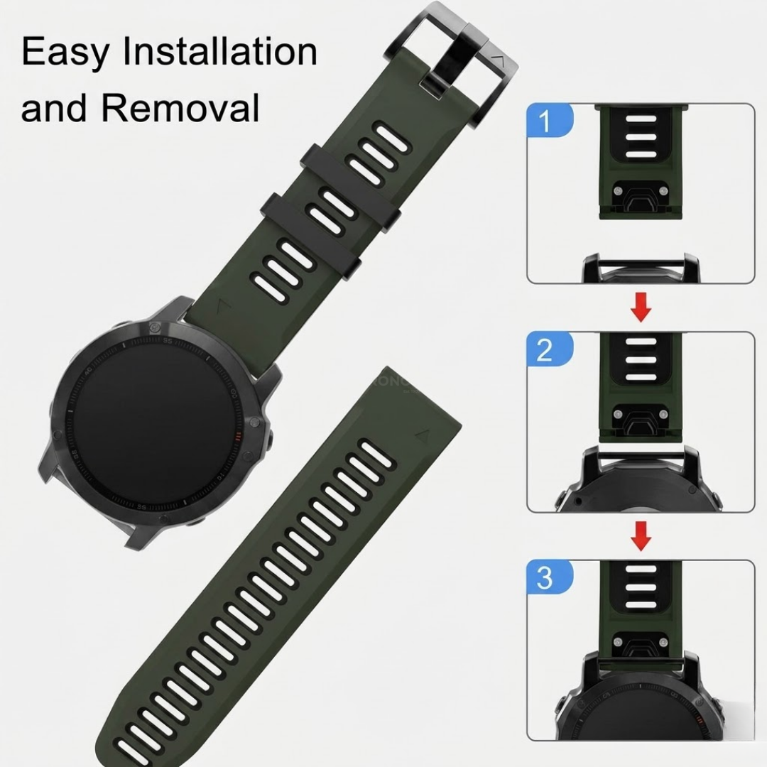 Garmin QuickFit Sports Soft Silicone Band - Watch Band