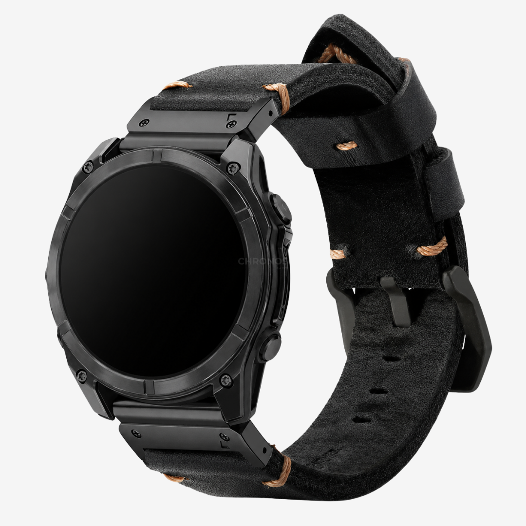 Garmin QuickFit Vintage Leather Band - Watch Band