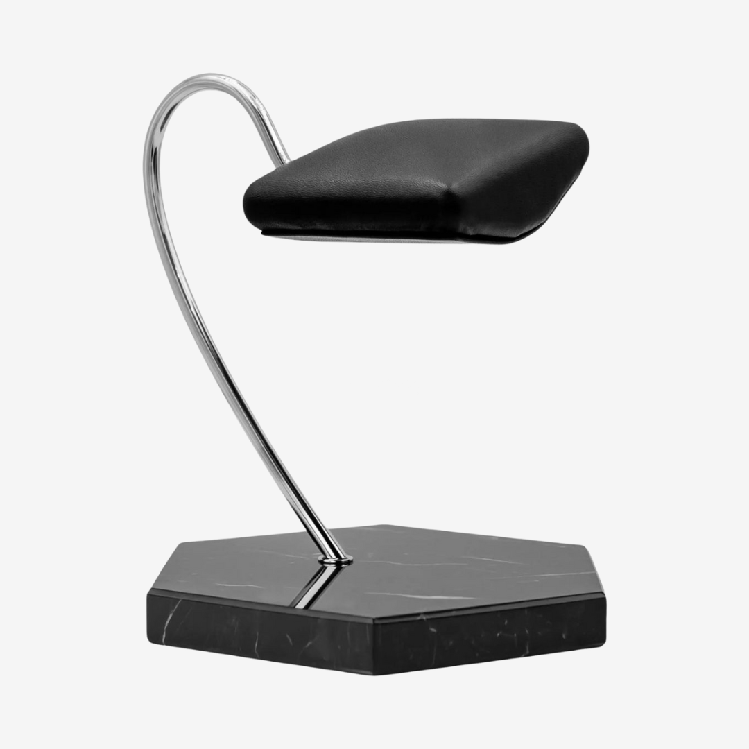 Hexagonal Watch Stand - Single Cushion Black - WATCH STAND