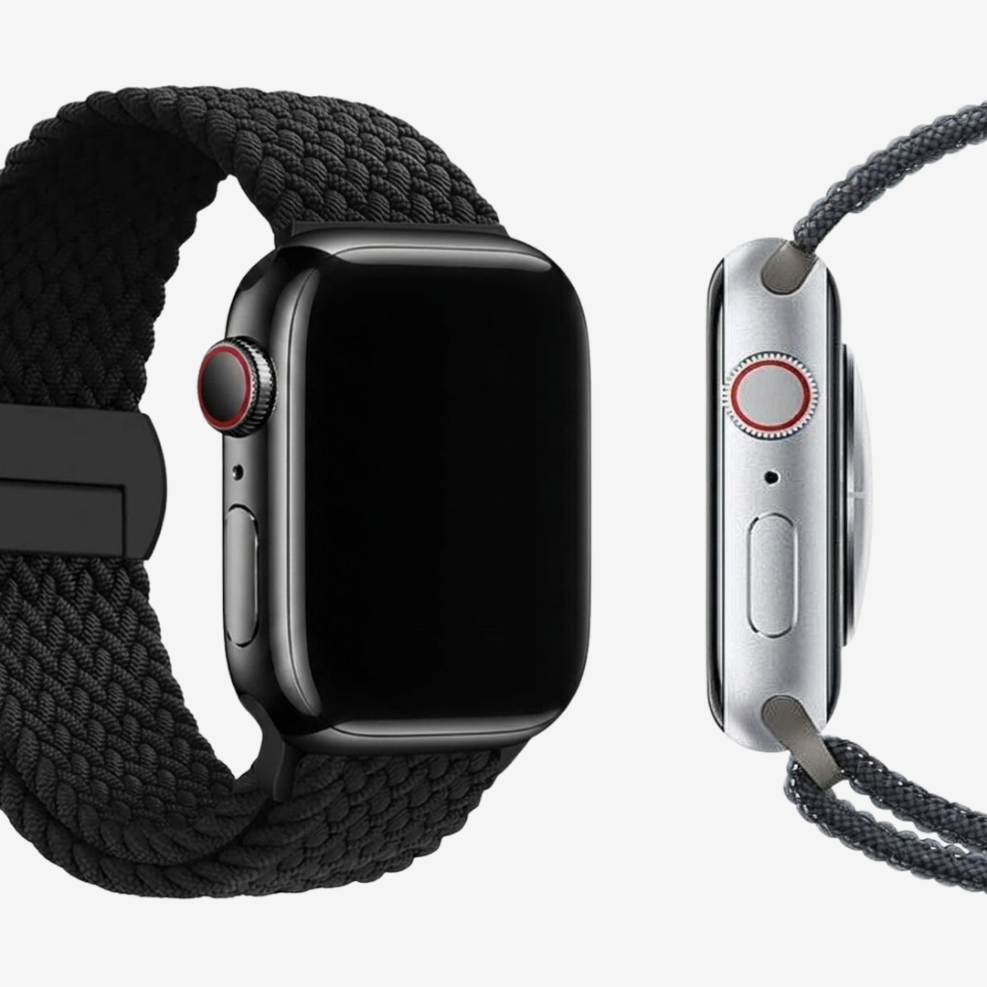 Nylon Round Buckle Band For Apple Watch - Watch Band