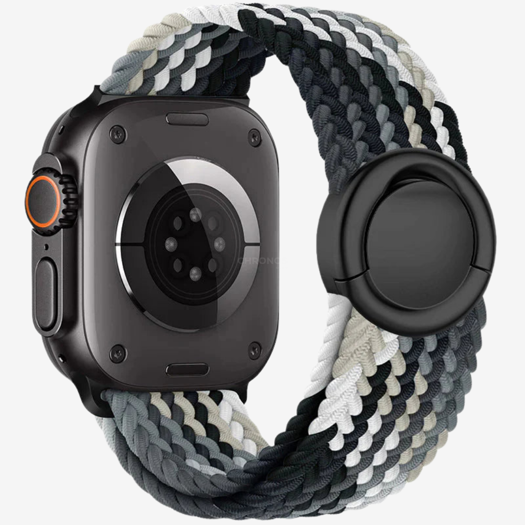 Nylon Round Buckle Band For Apple Watch - Watch Band