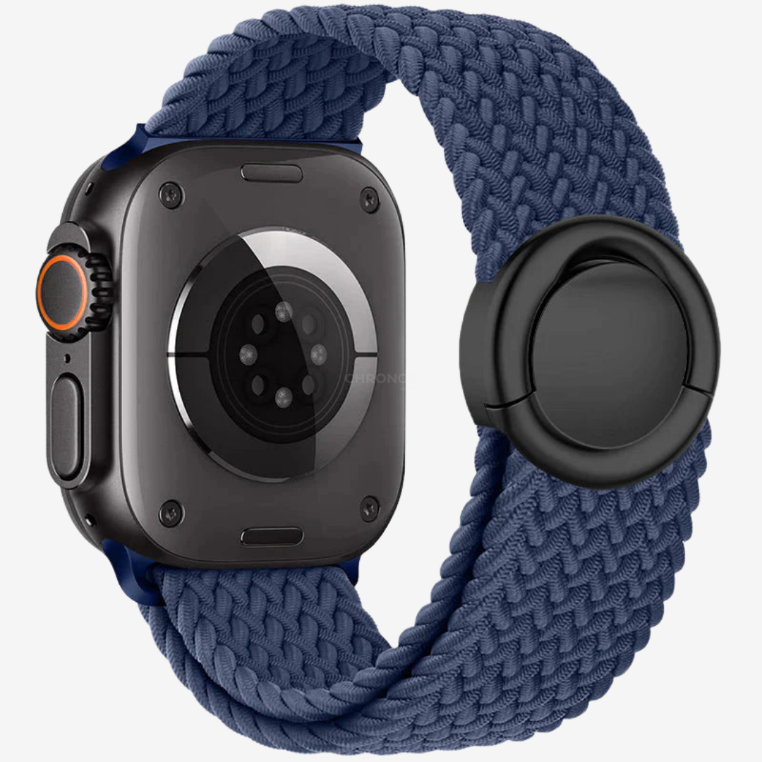 Nylon Round Buckle Band For Apple Watch - Watch Band