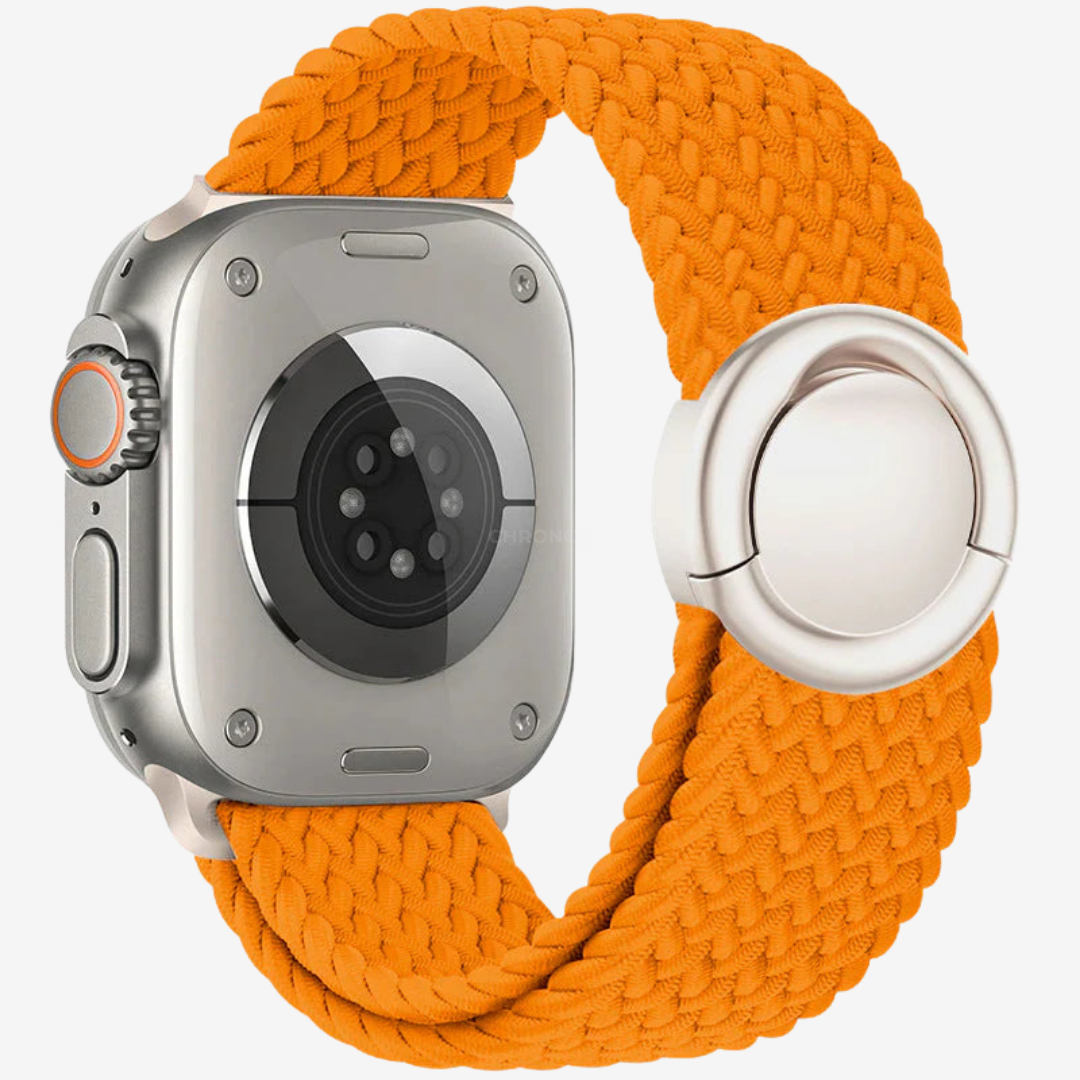 Nylon Round Buckle Band For Apple Watch - Watch Band