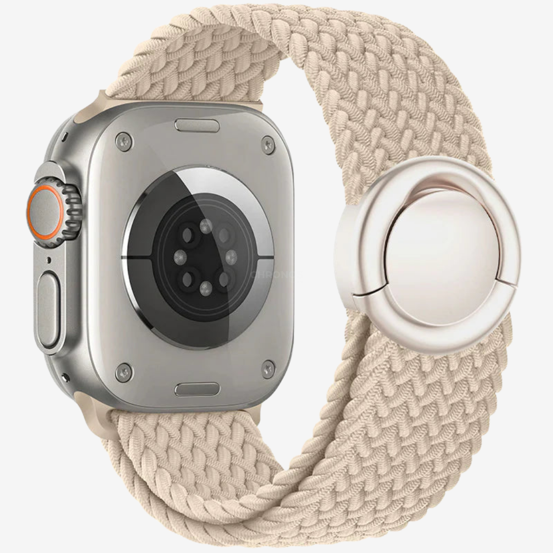 Nylon Round Buckle Band For Apple Watch - Watch Band