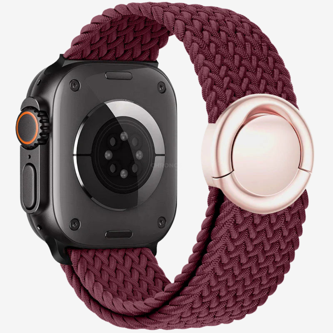 Nylon Round Buckle Band For Apple Watch - Watch Band