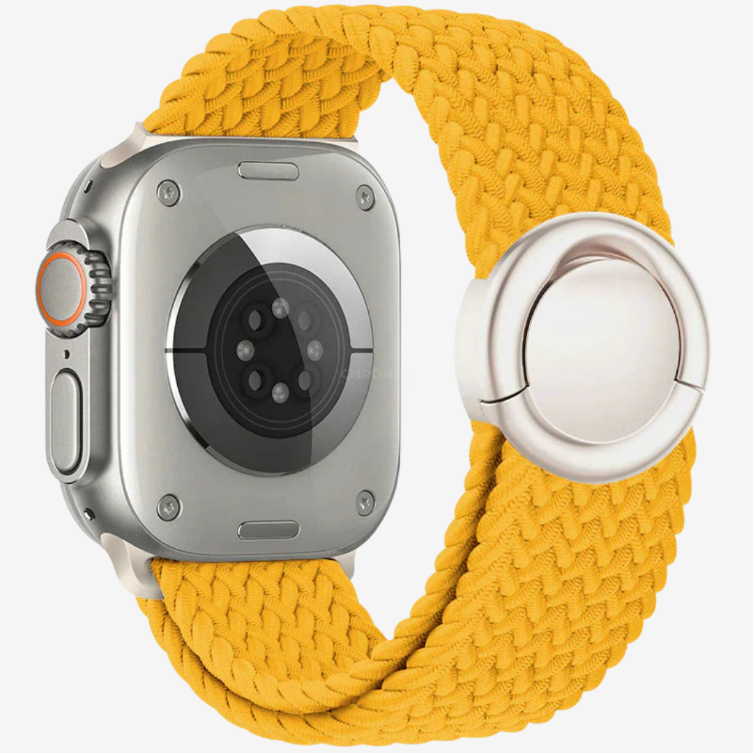 Nylon Round Buckle Band For Apple Watch - Watch Band