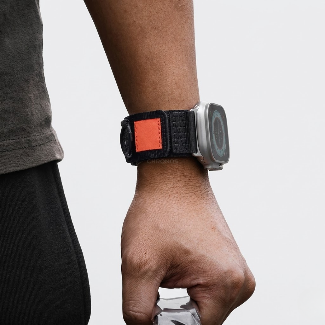 Outdoor Tactical Nylon Strap for Apple Watch - Watch Band